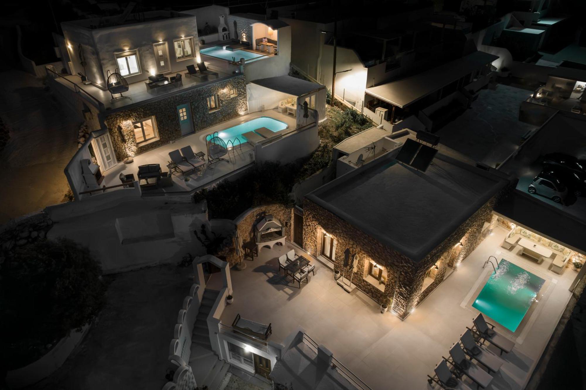 Vourvoúlos Dream Villa Santorini מראה חיצוני תמונה
